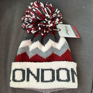 London Big City ladies warm pull on hat.